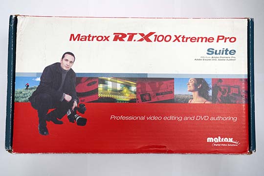 Matrox 迈创 RTX100 Xtreme Pro Suite TRX100-KIT-IX视频采集卡（MGA-G550-B芯片32MB）